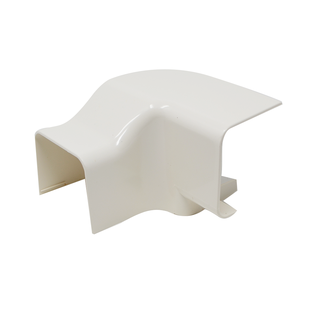 Angle vertical droit pour croisement de goulotte 80 x 60 mm