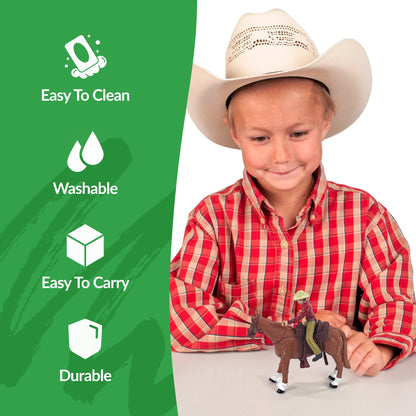 Four Sixes Ranch Cowboy & Quarter Horse