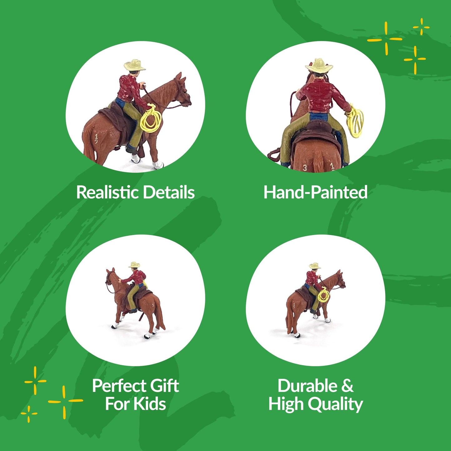 Four Sixes Ranch Cowboy & Quarter Horse