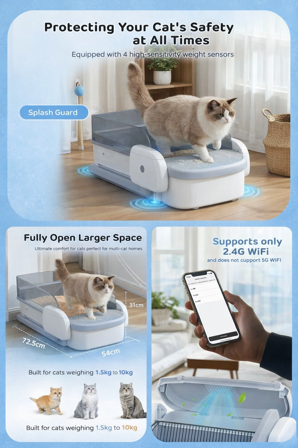 EasyClean™ SmartCat Litter Box