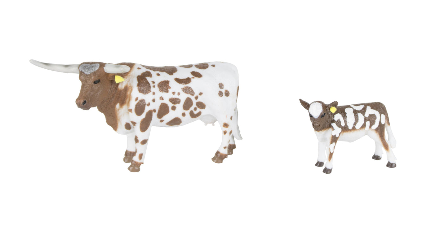 Longhorn Cow & Calf