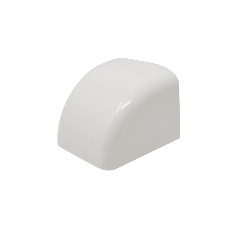 Embout de finition pour goulotte 80 x 60 mm
