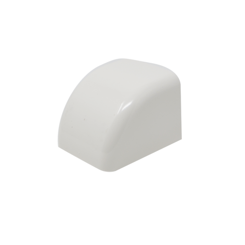 Embout de finition pour goulotte 80 x 60 mm