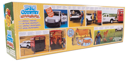18-Piece Truck & Cattle Trailer Playset