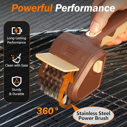 American House Electric Grill Brush