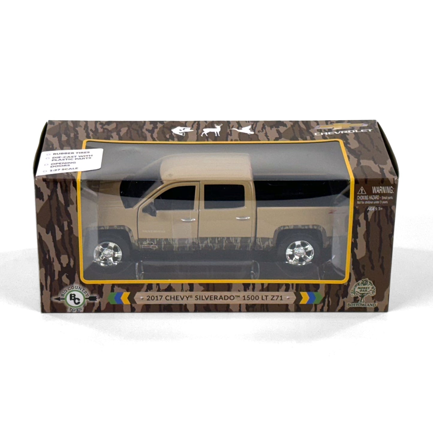 1:27 Scale Die-Cast – Mossy Oak 2017 Chevrolet Silverado Z71