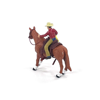 Four Sixes Ranch Cowboy & Quarter Horse