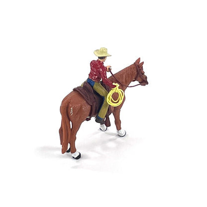 Four Sixes Ranch Cowboy & Quarter Horse
