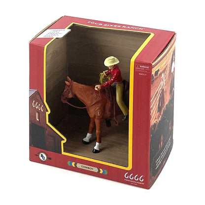 Four Sixes Ranch Cowboy & Quarter Horse