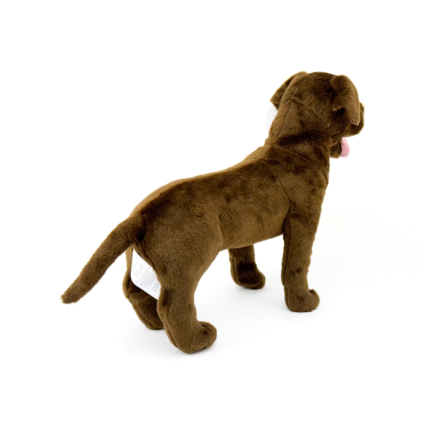 14" Plush Chocolate Lab