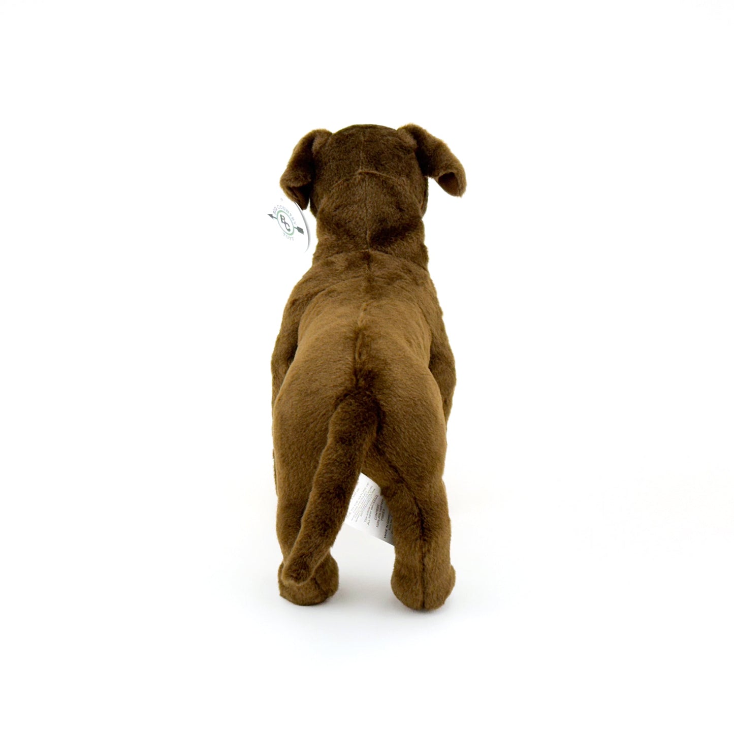 14" Plush Chocolate Lab