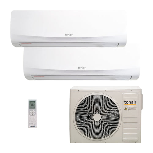 Tonair - Climatiseur réversible Bisplit - Pompe à chaleur Air Air (PAC)