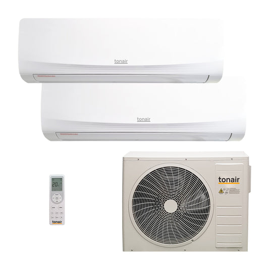 Tonair - Climatiseur réversible Bisplit - Pompe à chaleur Air Air (PAC)