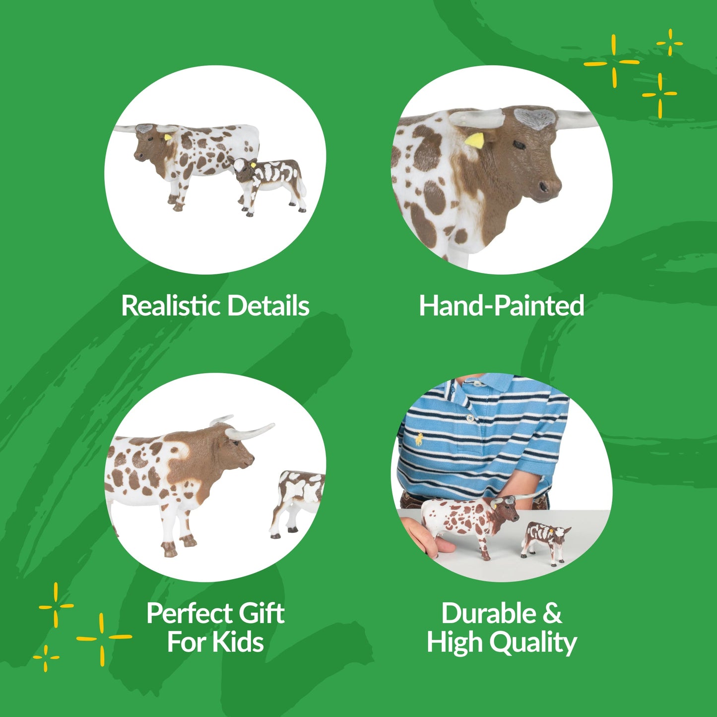 Longhorn Cow & Calf