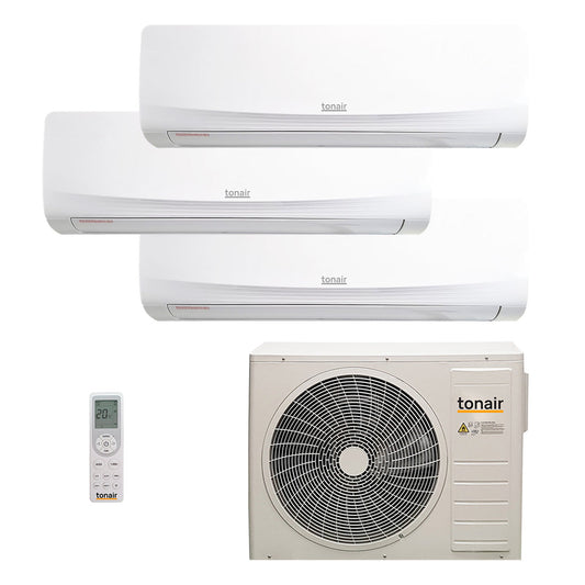 Tonair - Climatiseur réversible Trisplit - Pompe à chaleur Air Air (PAC)