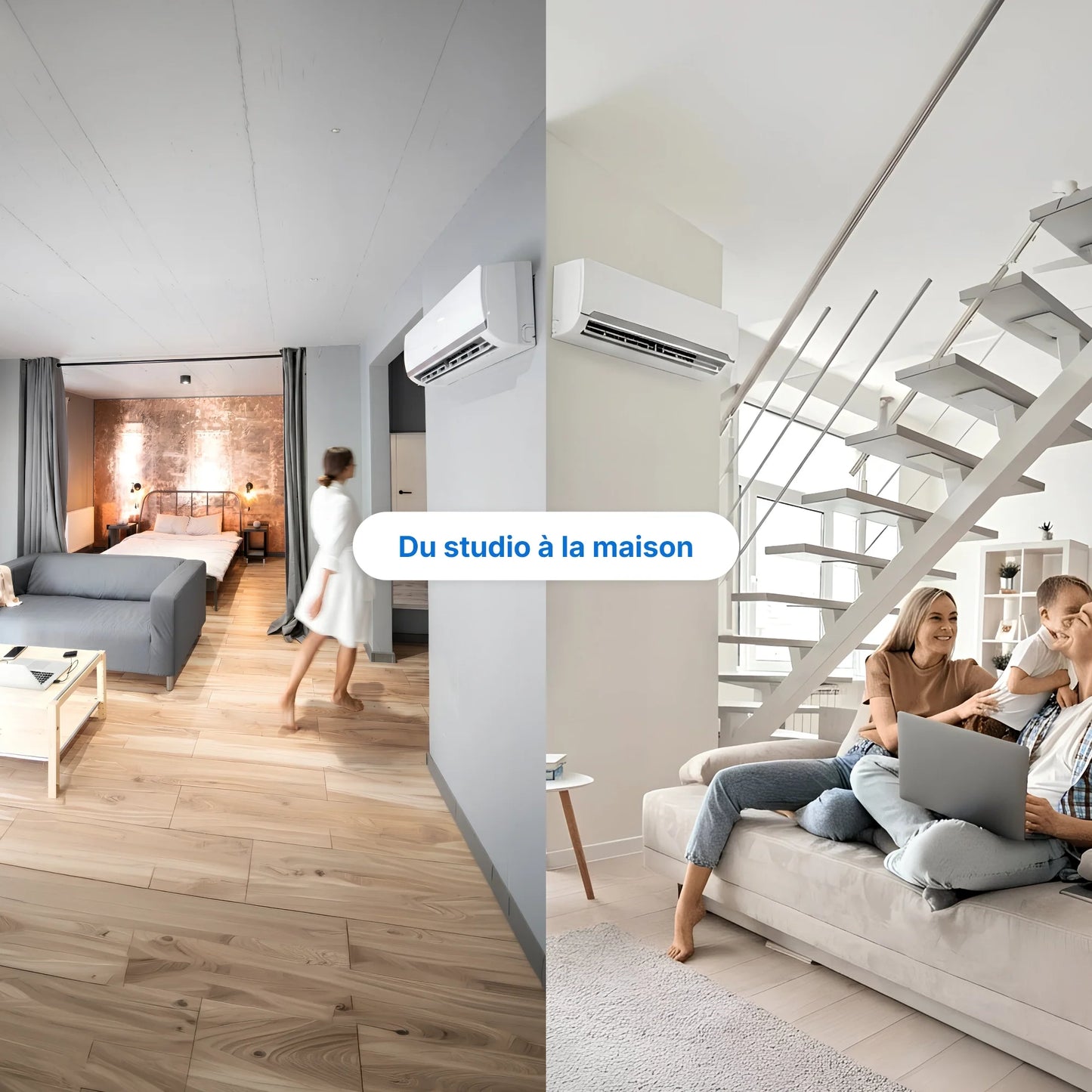 Climatiseur réversible - Pompe à chaleur Air Air (PAC)