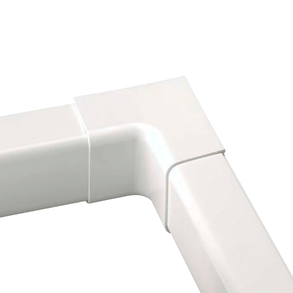 Angle intérieur de 90° pour goulotte 80 x 60 mm