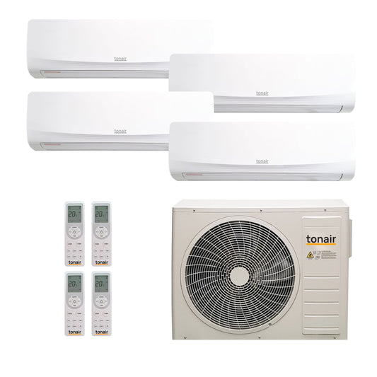 Climatiseur réversible Quadrisplit Tonair (x4) - Pompe à chaleur Air Air (PAC)