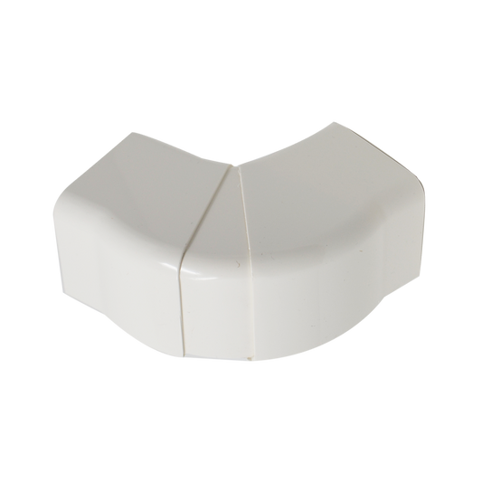 Angle plat ajustable pour goulotte 80 x 60 mm