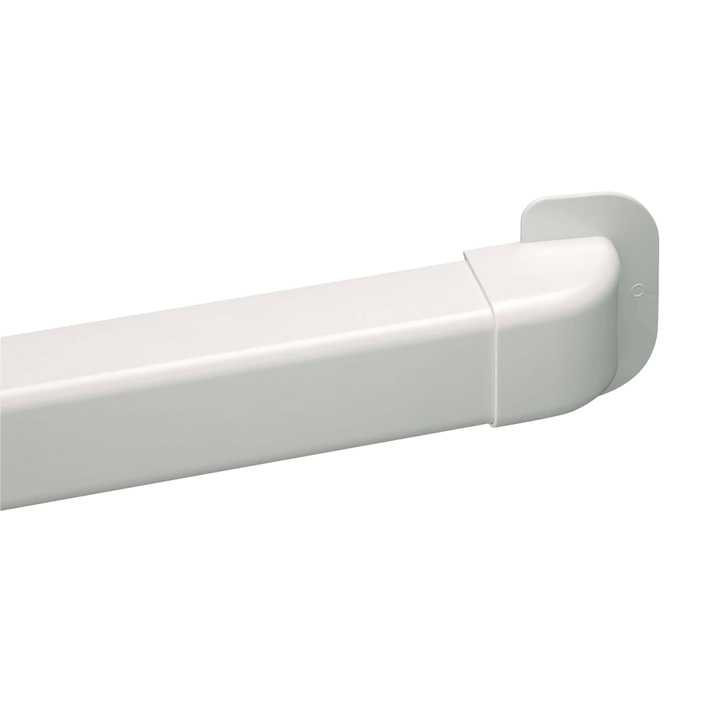 Sortie murale pour goulotte 80 x 60 mm