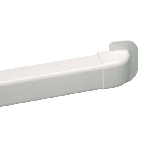 Sortie murale pour goulotte 80 x 60 mm